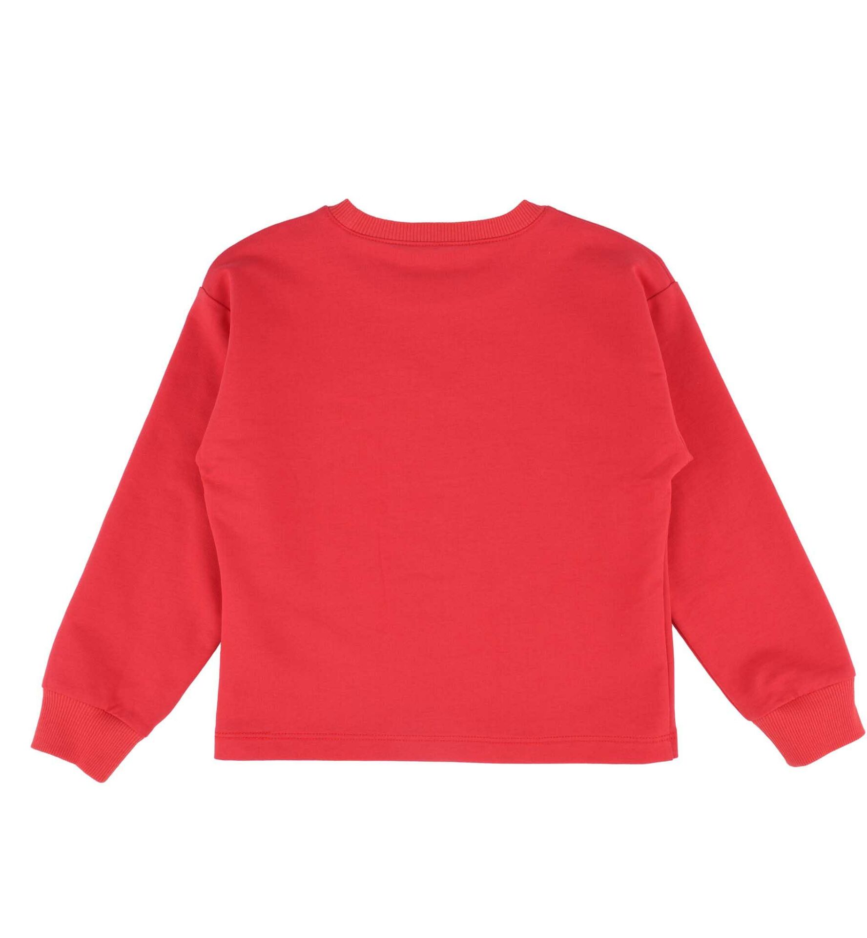 KIZ ÇOCUK AYICIK BASKILI SWEATSHIRT
