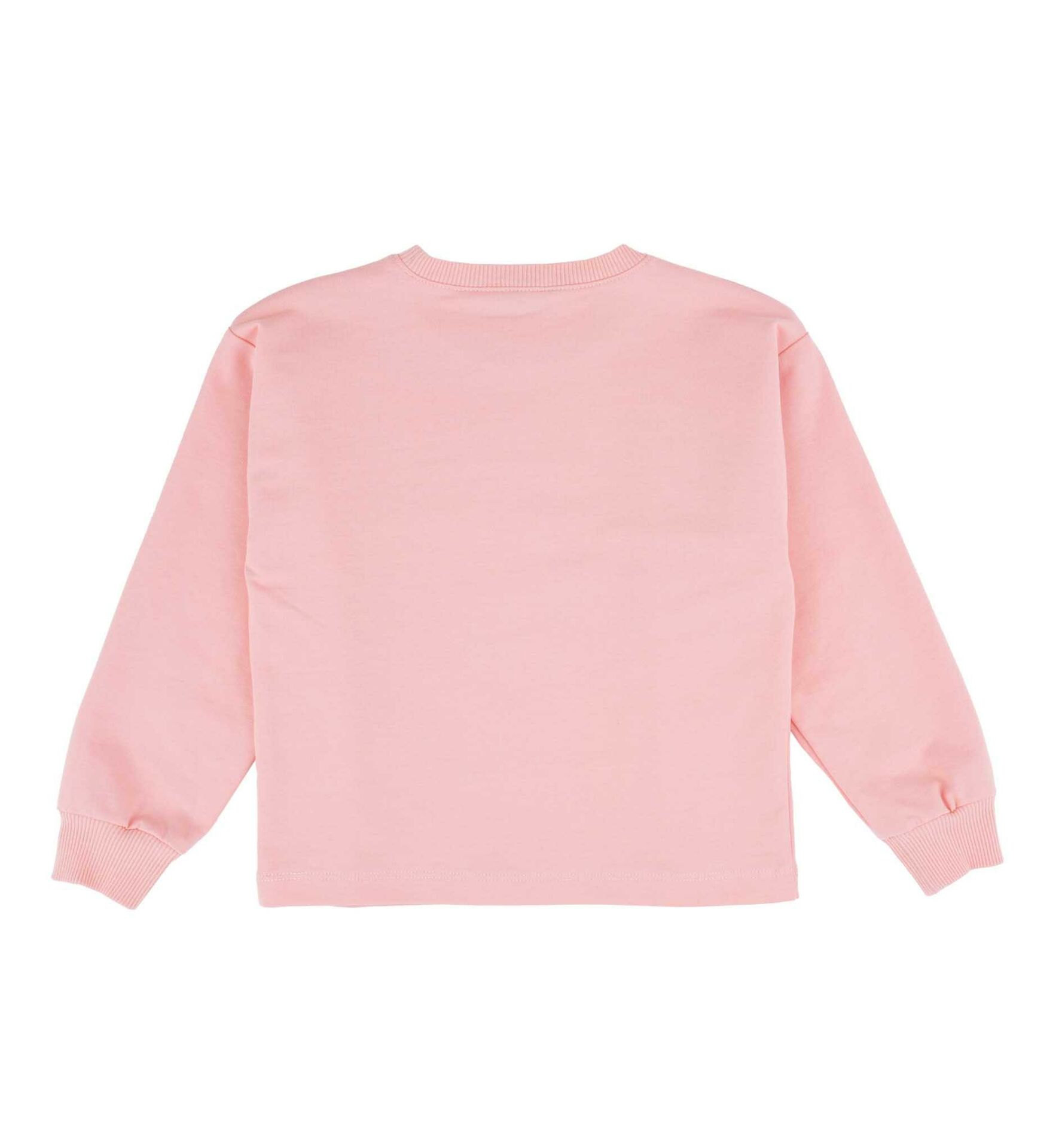 KIZ ÇOCUK AYICIK BASKILI SWEATSHIRT