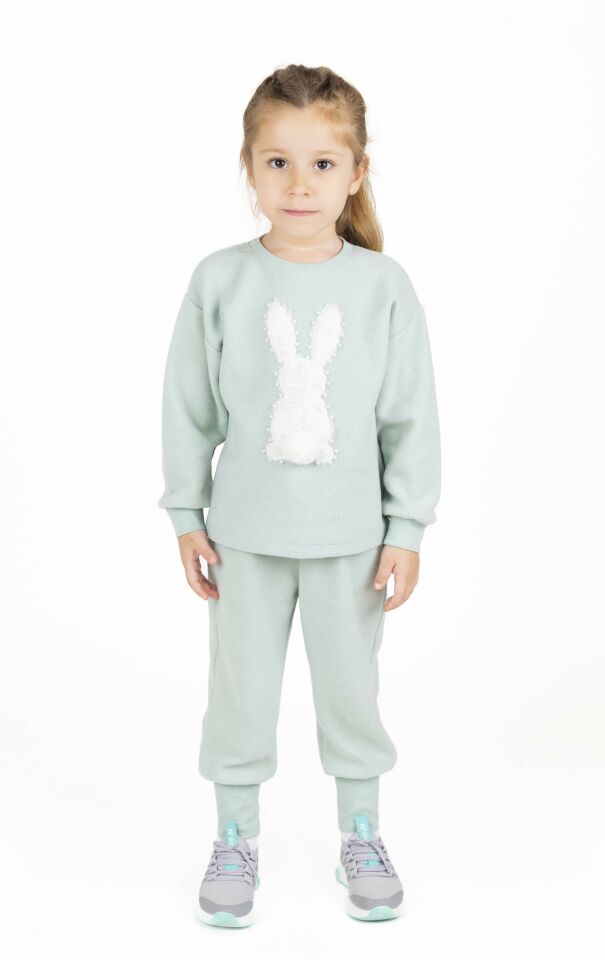 KIZ ÇOCUK BASKILI SWEATSHIRT