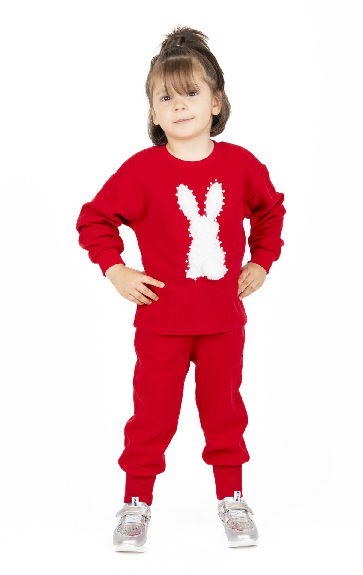 KIZ ÇOCUK BASKILI SWEATSHIRT