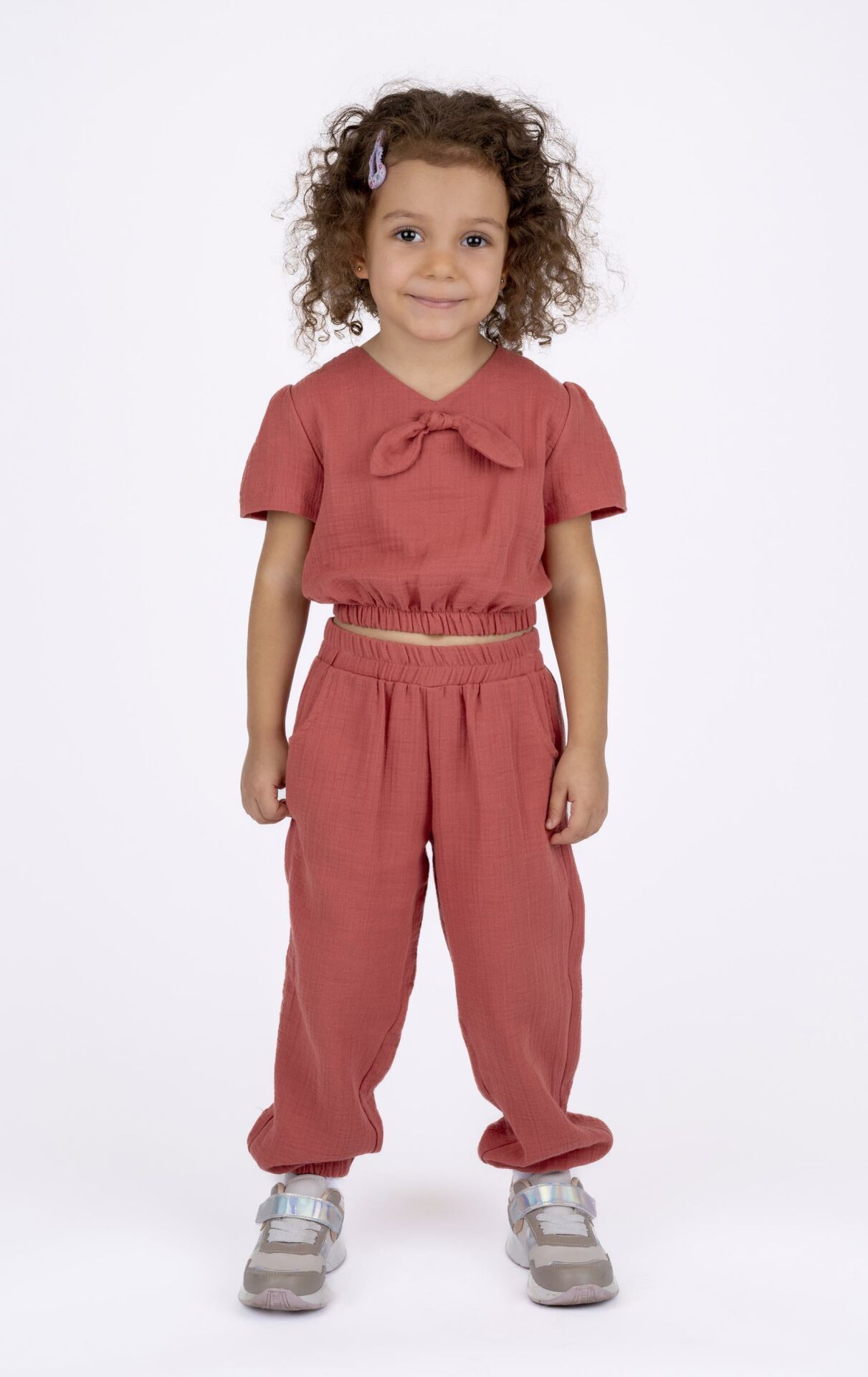 KIZ ÇOCUK CROP BLUZ