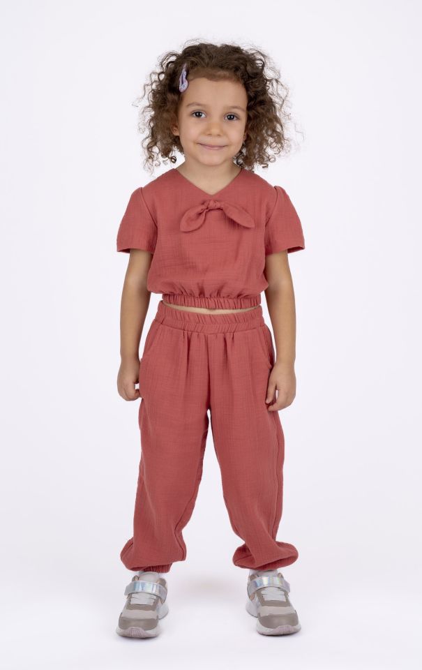KIZ ÇOCUK CROP BLUZ