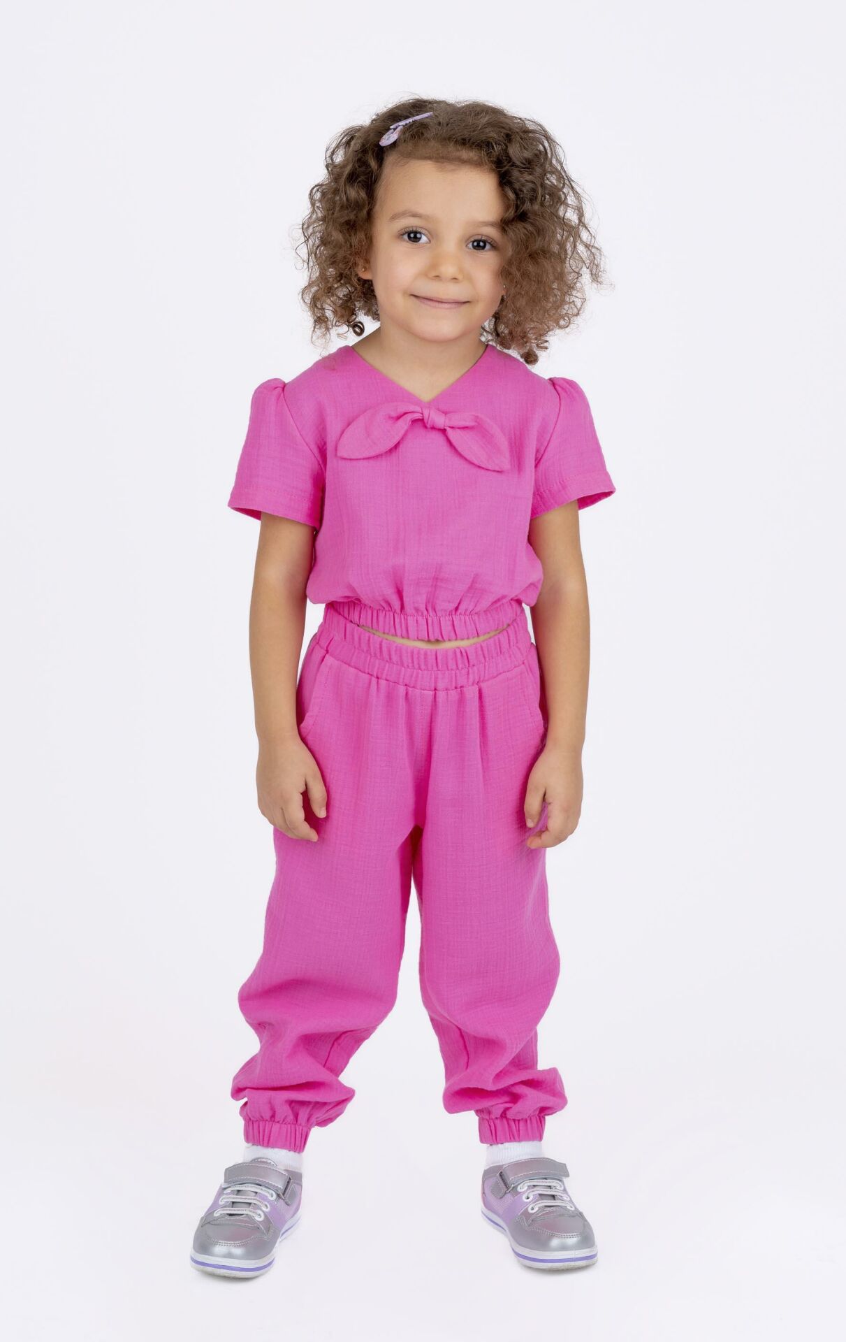 KIZ ÇOCUK CROP BLUZ