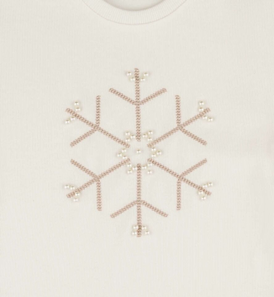 KIZ ÇOCUK KARTANESİ BASKILI SWEATSHIRT