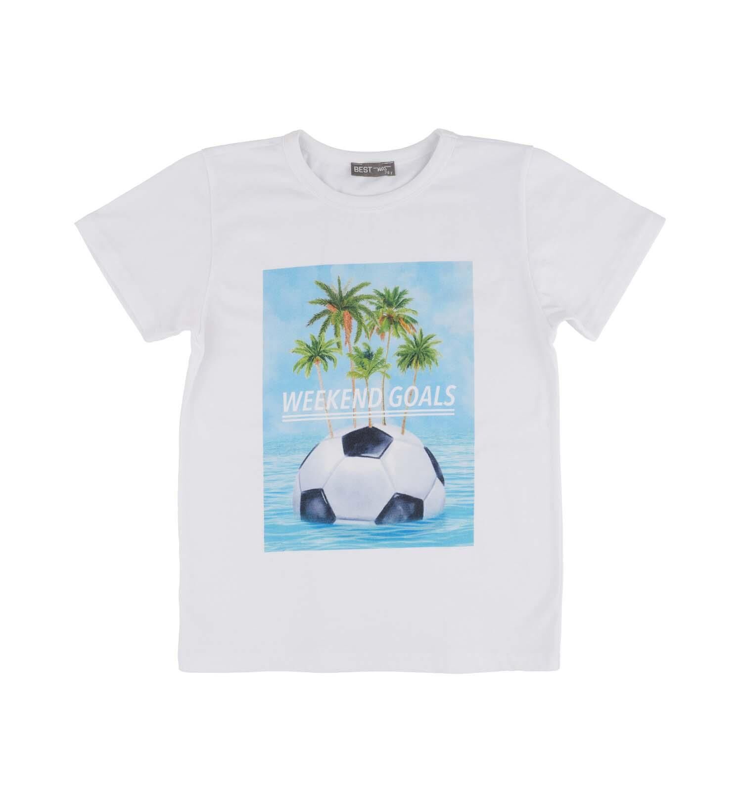 ERKEK ÇOCUK BASKILI T-SHIRT