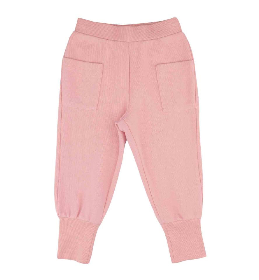KIZ ÇOCUK YUMUŞAK DOKULU JOGGER PANTOLON