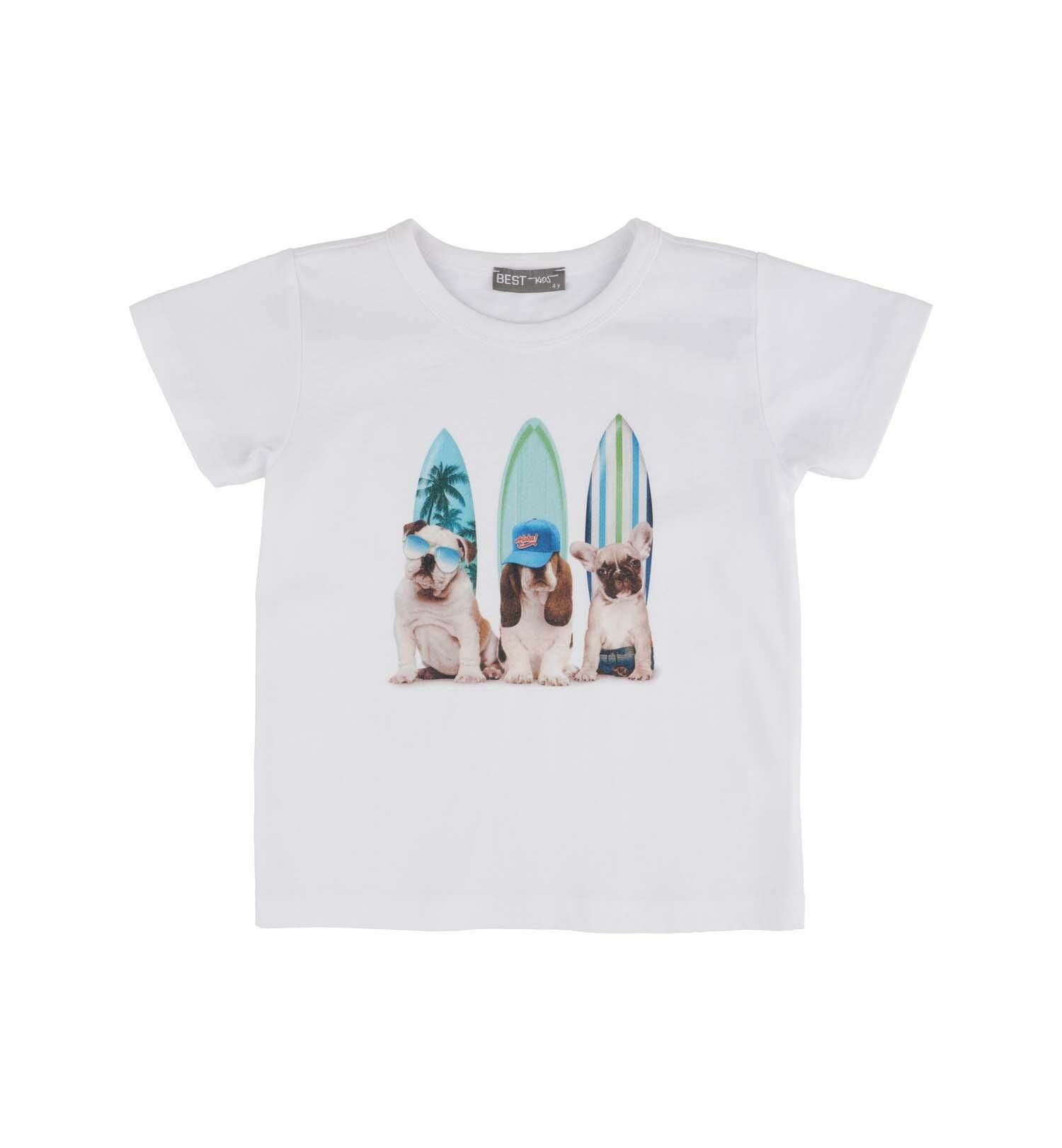 ERKEK ÇOCUK BASKILI T-SHIRT