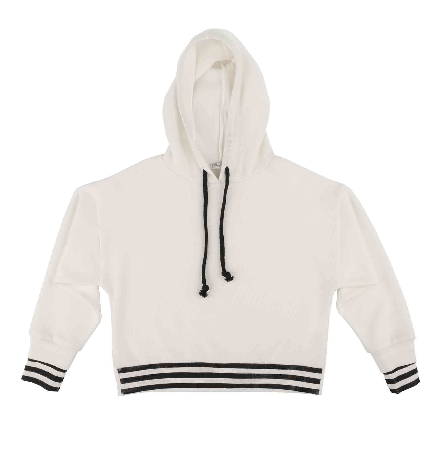 KIZ ÇOCUK KAPÜŞONLU SWEATSHIRT