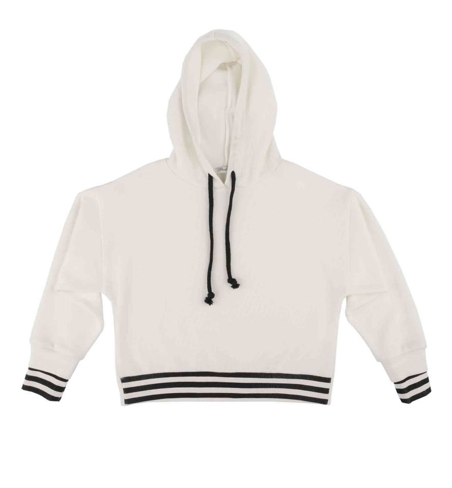 KIZ ÇOCUK KAPÜŞONLU SWEATSHIRT