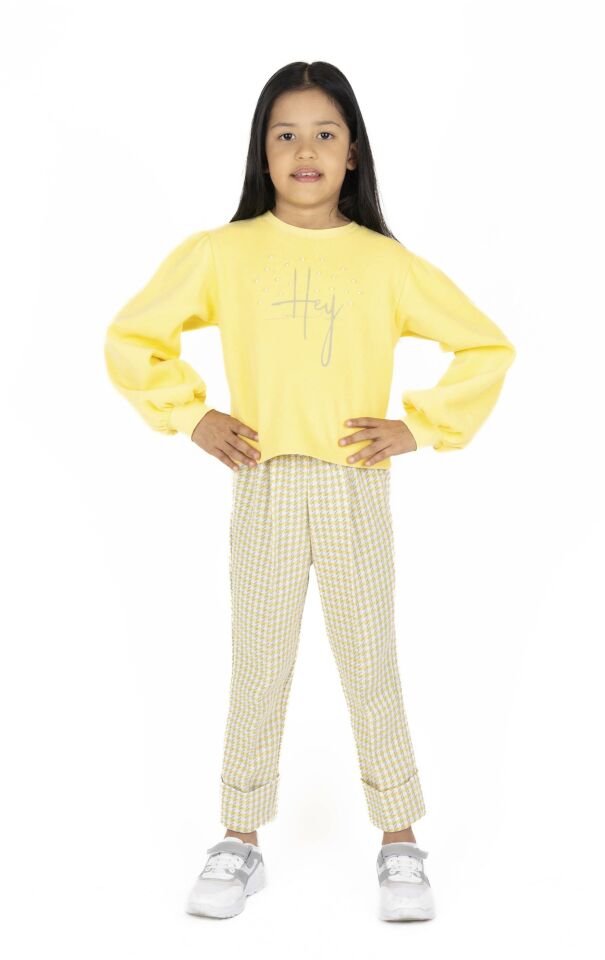 KIZ ÇOCUK BASKILI SWEATSHIRT