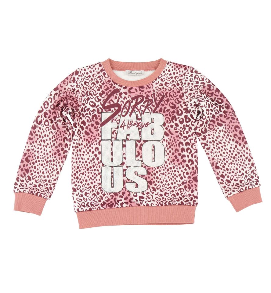 KIZ ÇOCUK ÇOK RENKLİ SWEATSHIRT