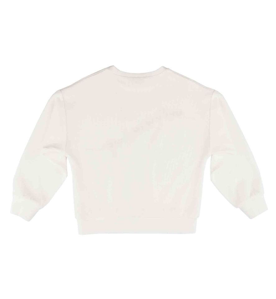 KIZ ÇOCUK PÜSKÜL DETAYLI SWEATSHIRT