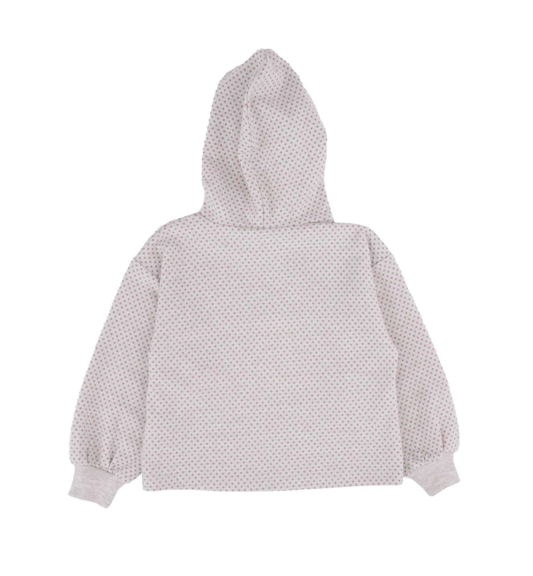 KIZ ÇOCUK PONPONLU SWEATSHIRT