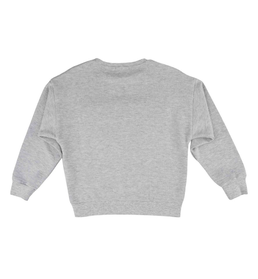 KIZ ÇOCUK BASKILI SWEATSHIRT