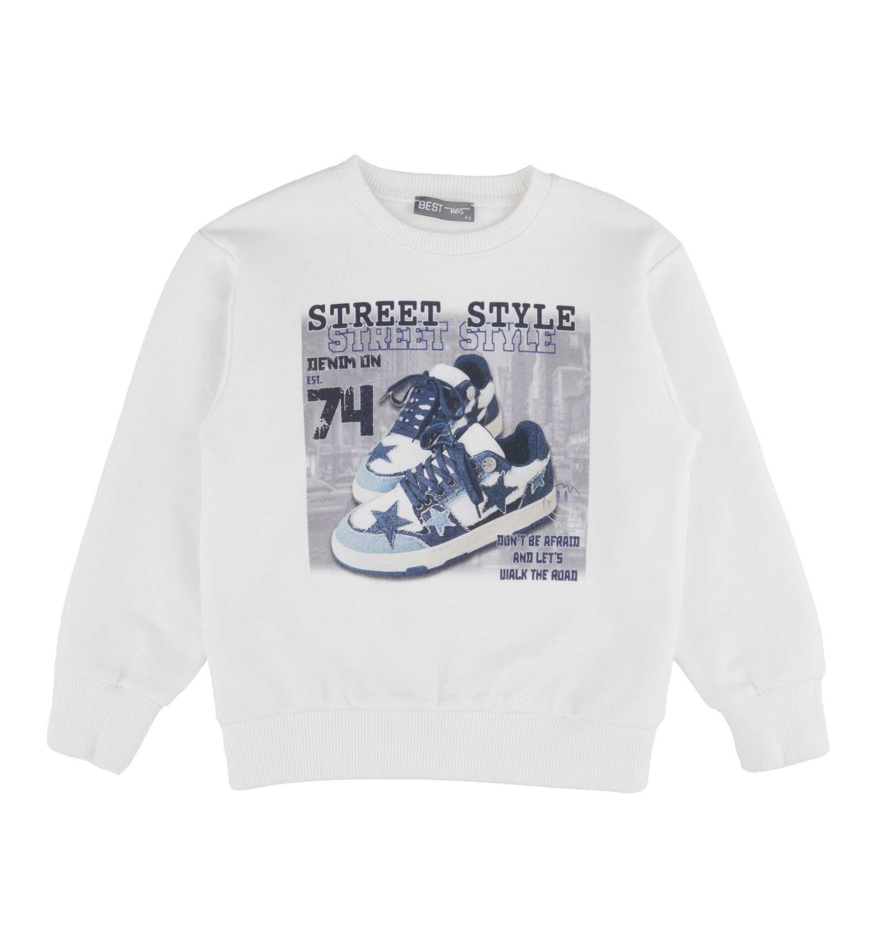 ERKEK ÇOCUK BASKILI SWEATSHIRT