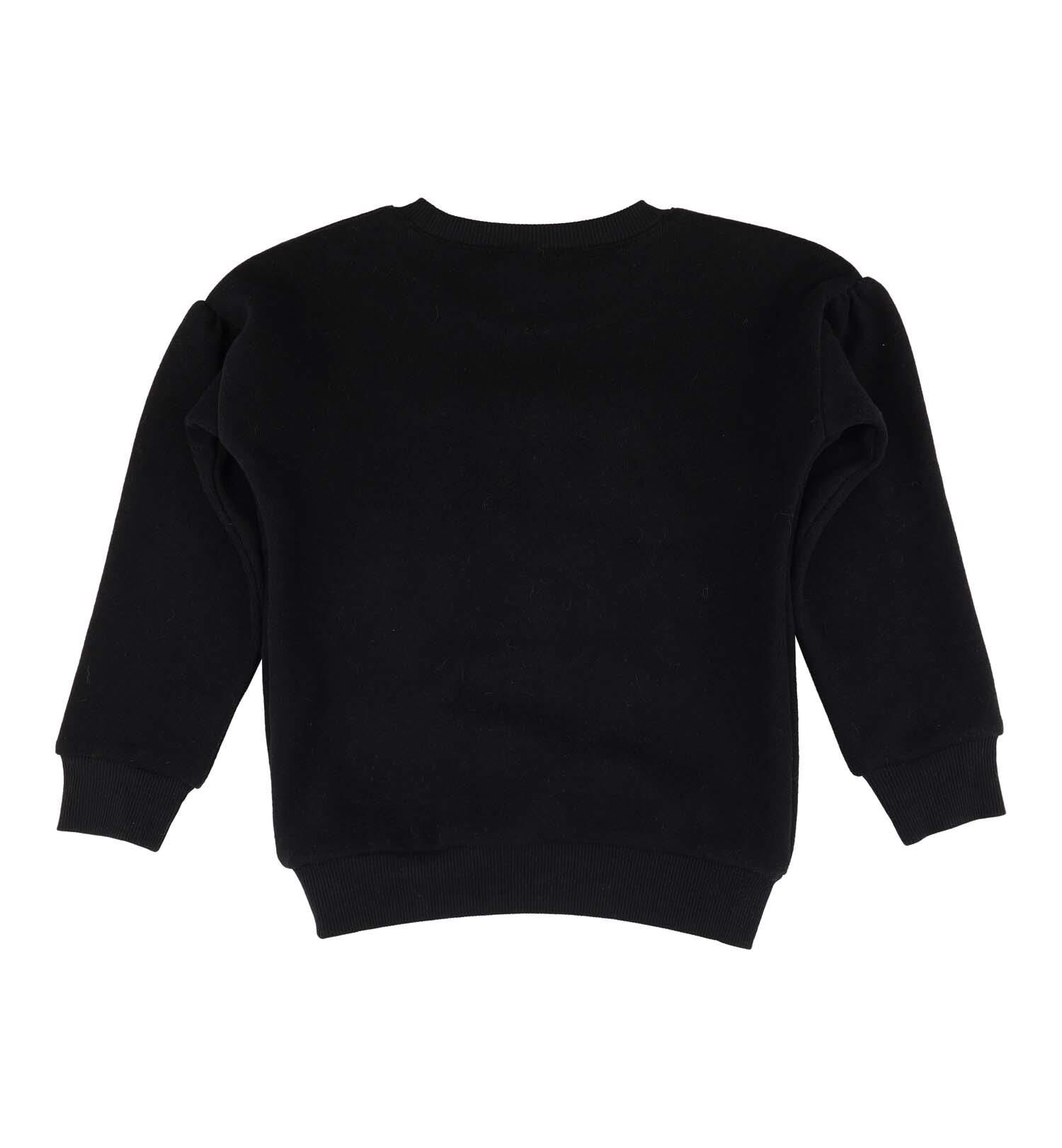 KIZ ÇOCUK YAZI BASKILI SWEATSHIRT