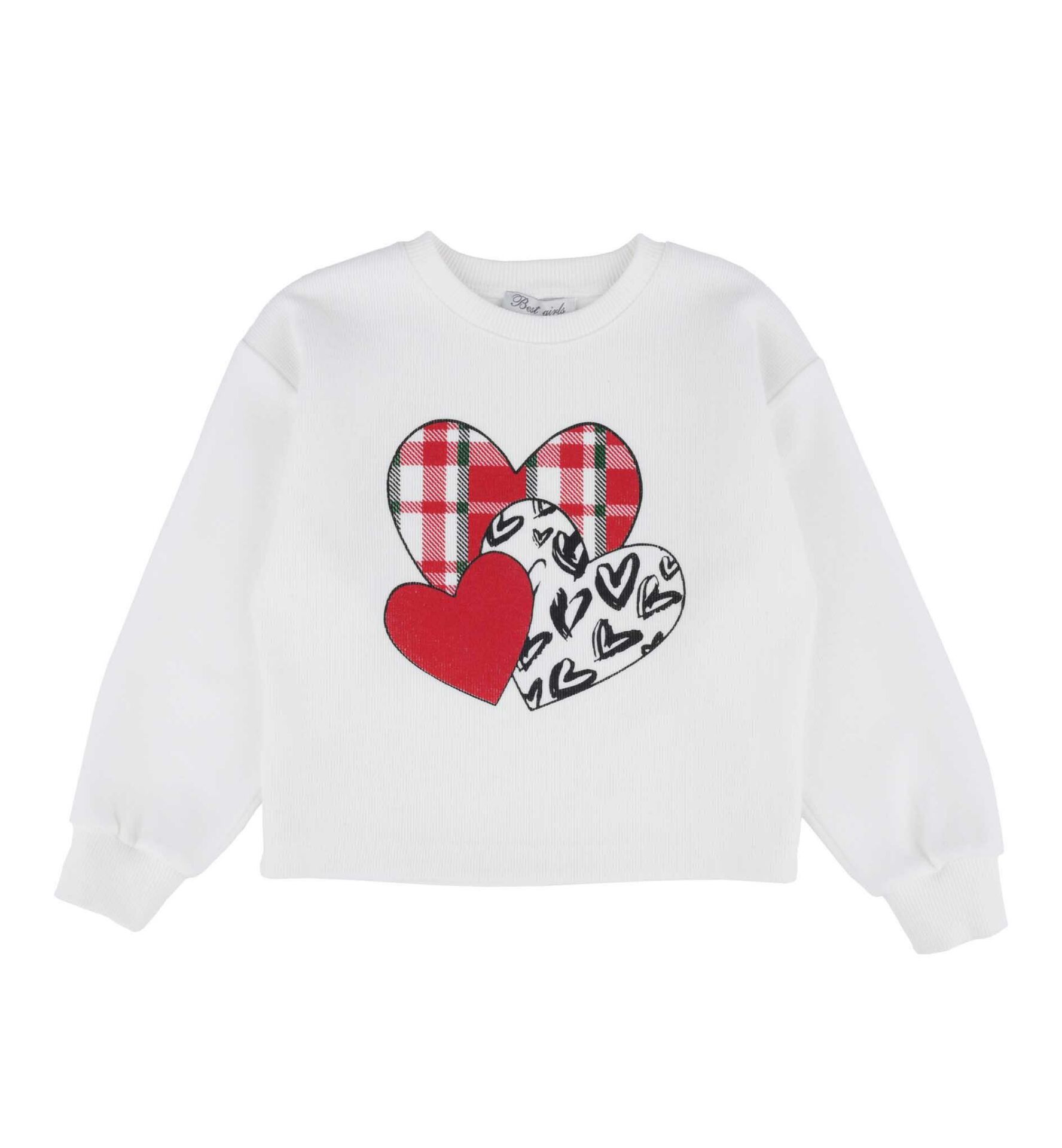 KIZ ÇOCUK BASKILI SWEATSHIRT