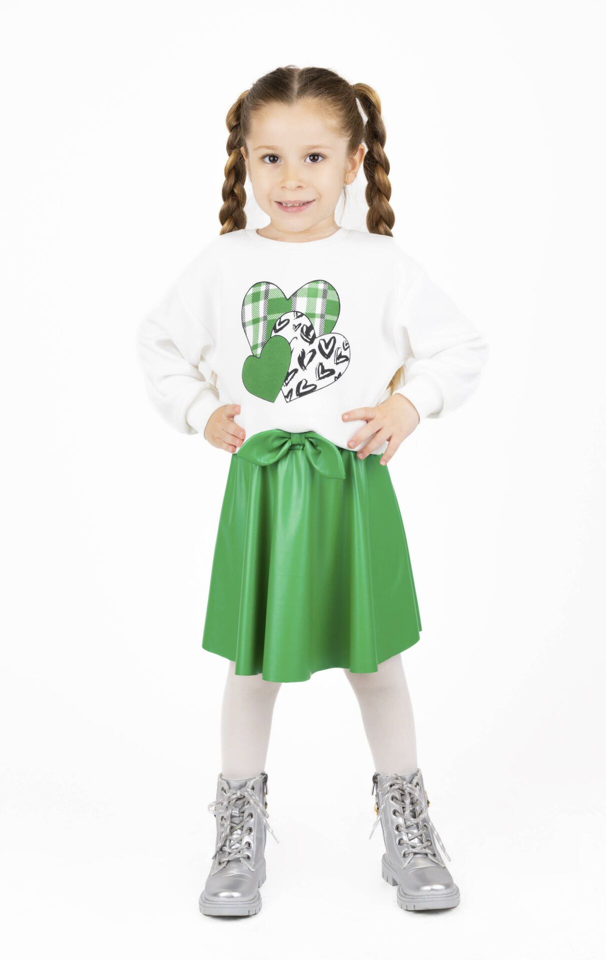 KIZ ÇOCUK BASKILI SWEATSHIRT