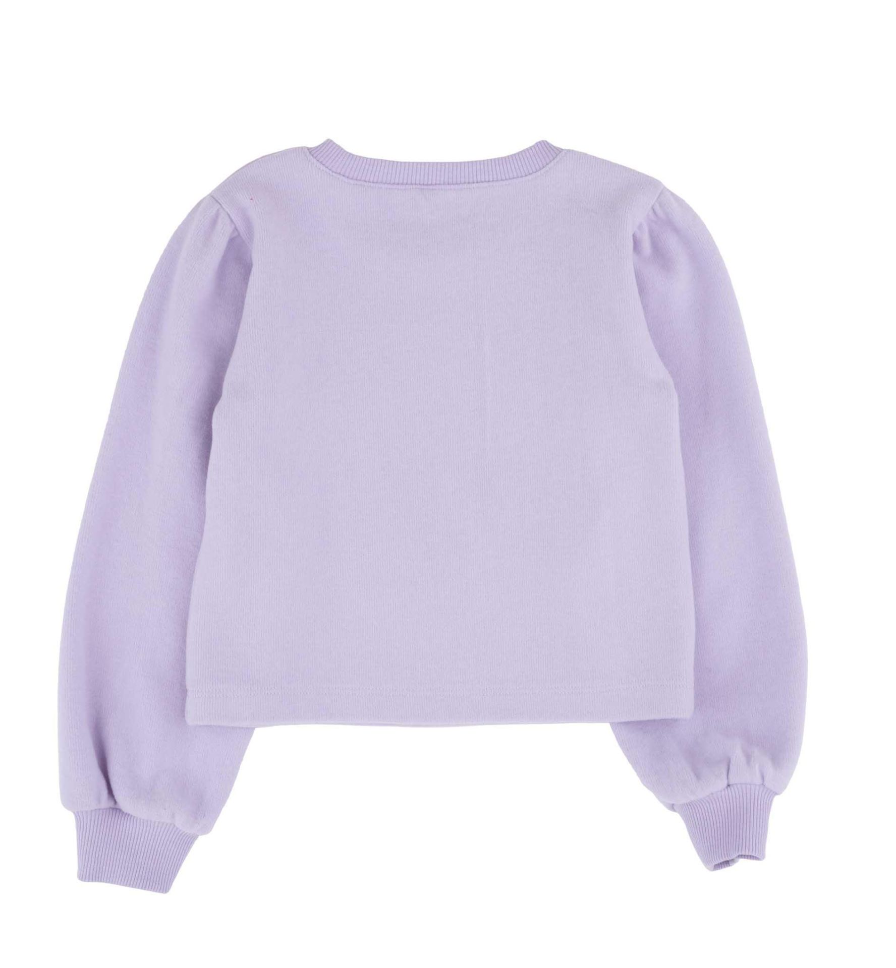 KIZ ÇOCUK İNCİLİ SWEATSHIRT