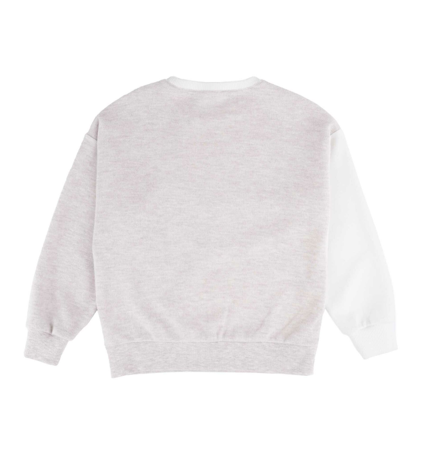 KIZ ÇOCUK ÇİFT RENKLİ SWEATSHIRT
