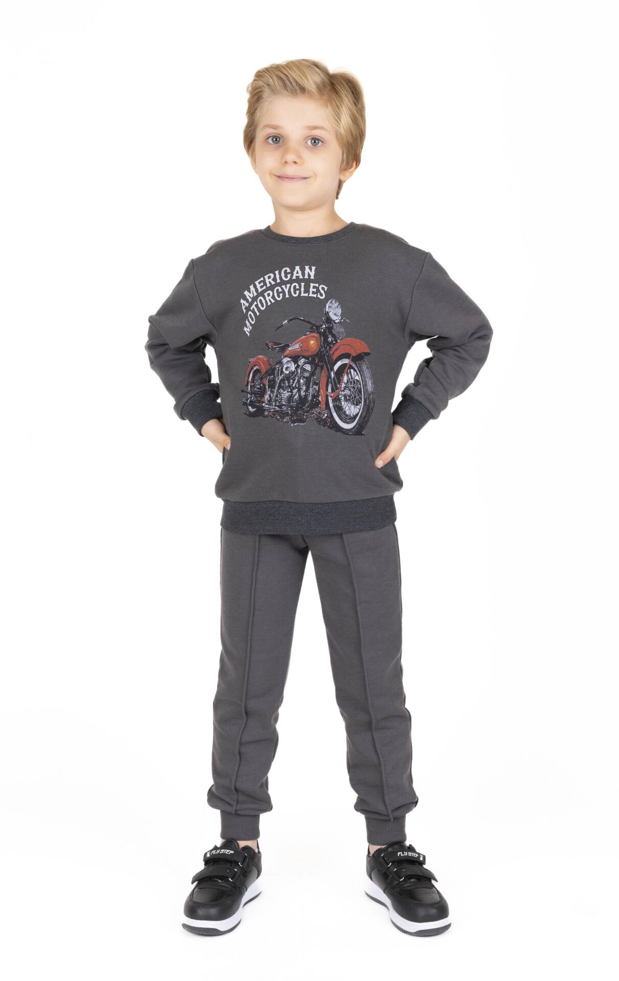 ERKEK ÇOCUK BASKILI SWEATSHIRT