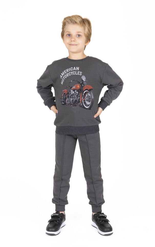 ERKEK ÇOCUK BASKILI SWEATSHIRT