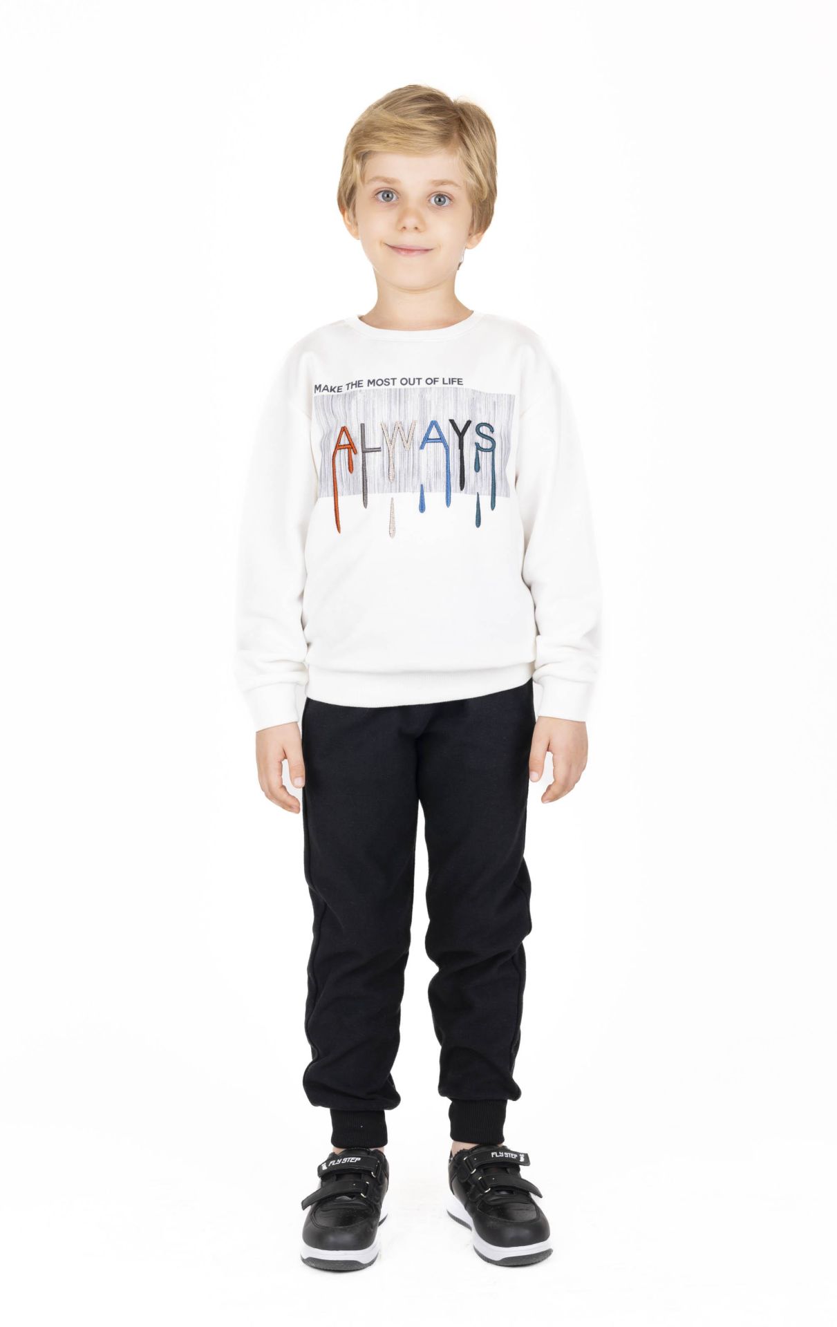 ERKEK ÇOCUK BASKILI SWEATSHIRT