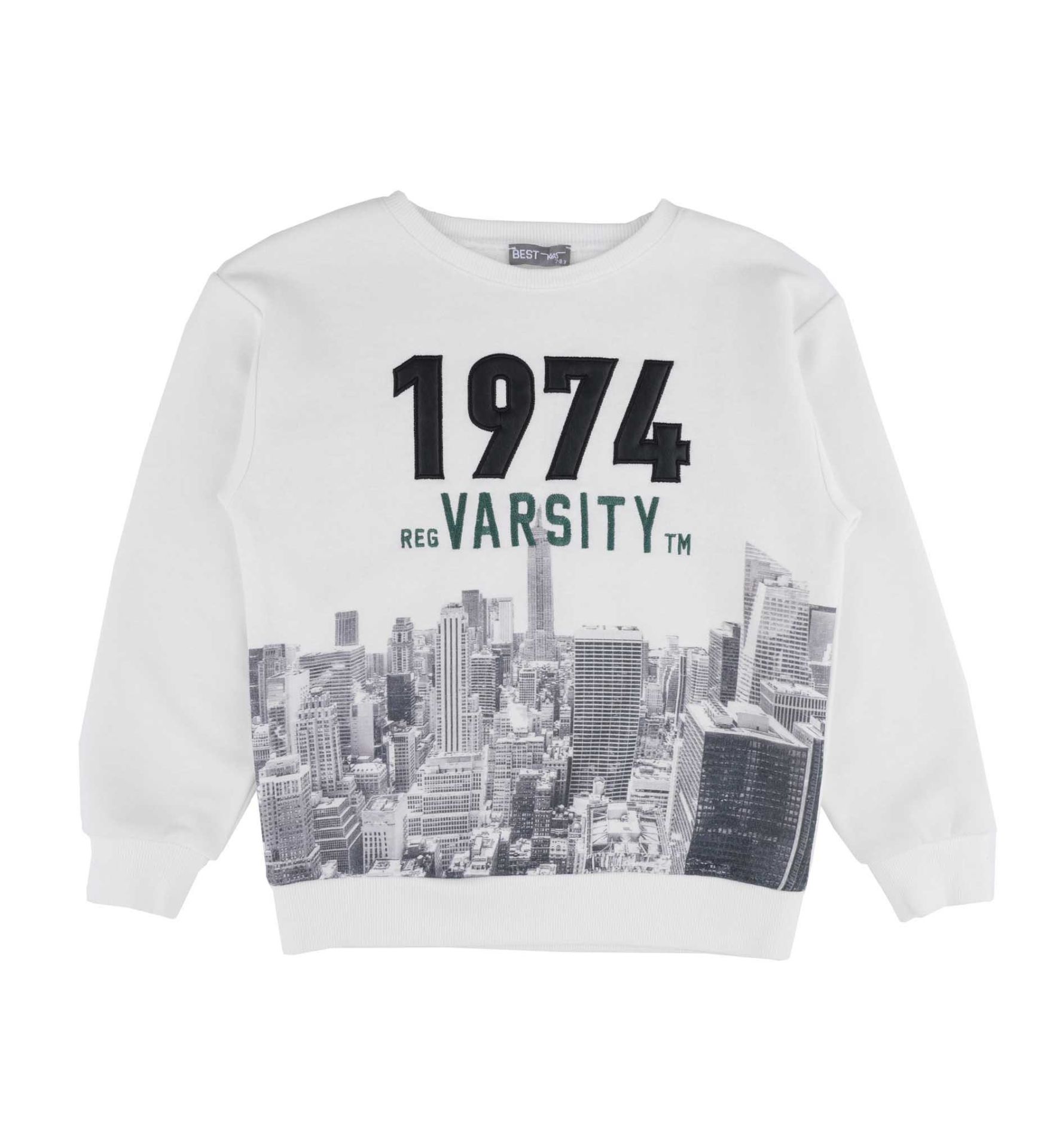 ERKEK ÇOCUK BASKILI SWEATSHIRT