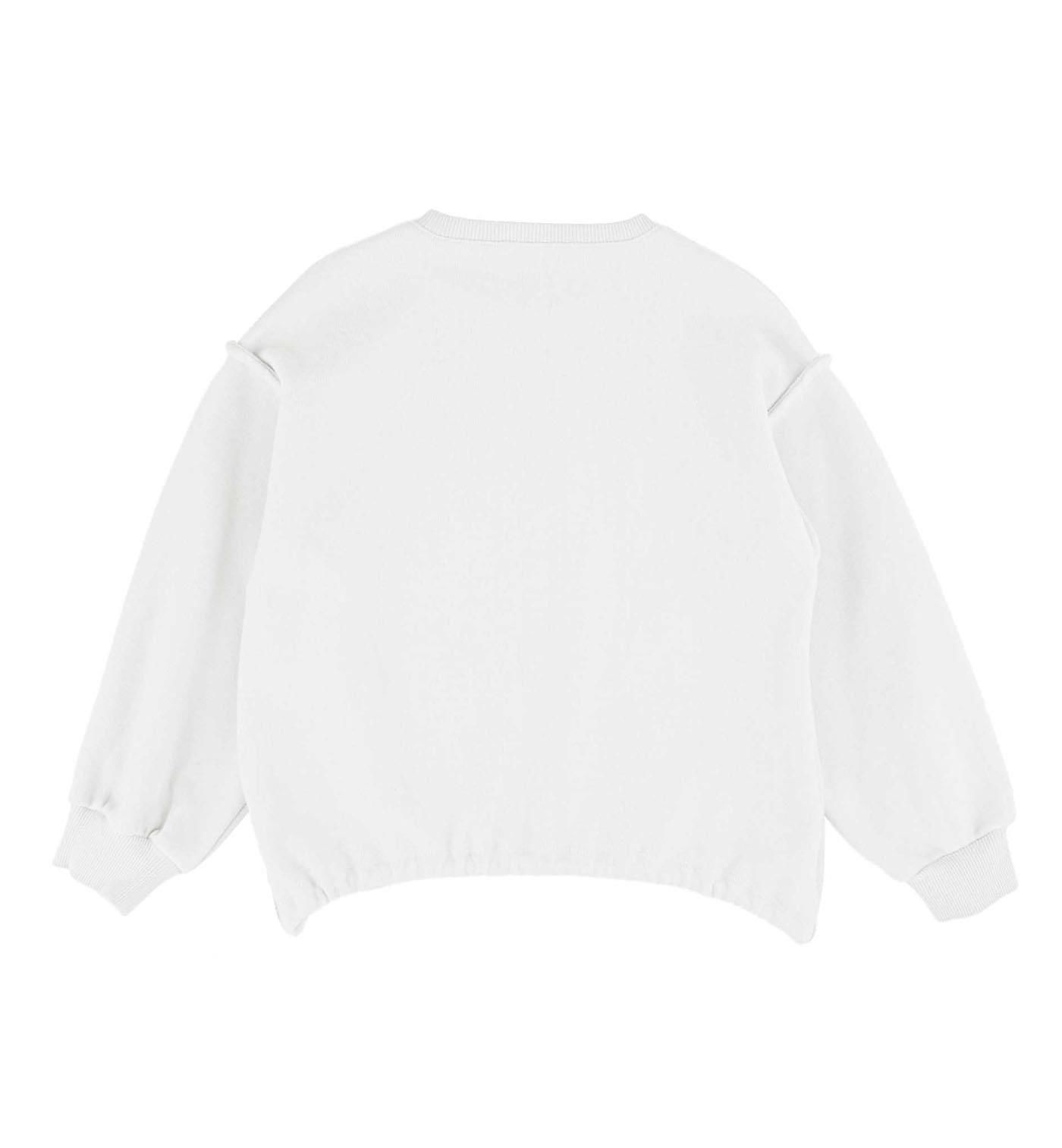 KIZ ÇOCUK BEL BÜZGÜLÜ SWEATSHIRT
