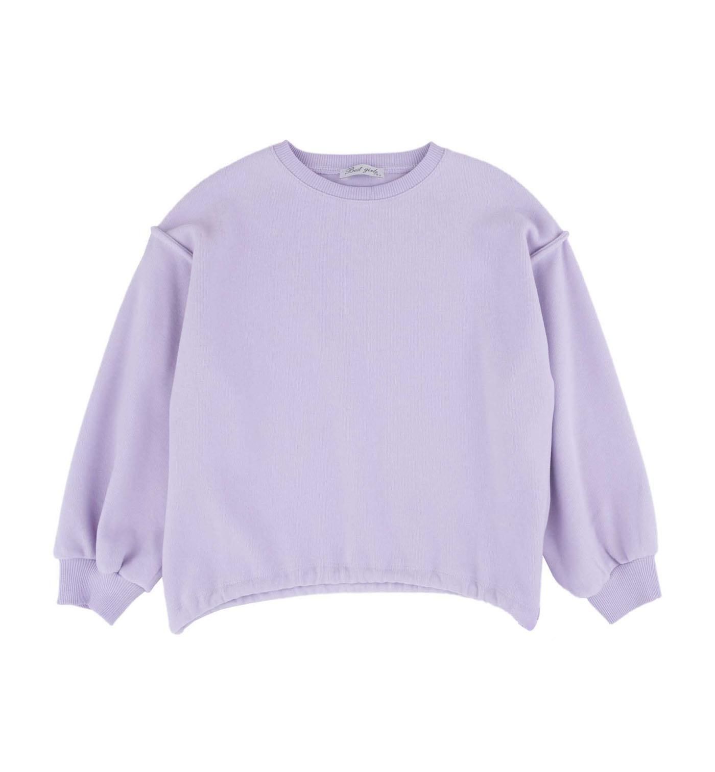 KIZ ÇOCUK BEL BÜZGÜLÜ SWEATSHIRT