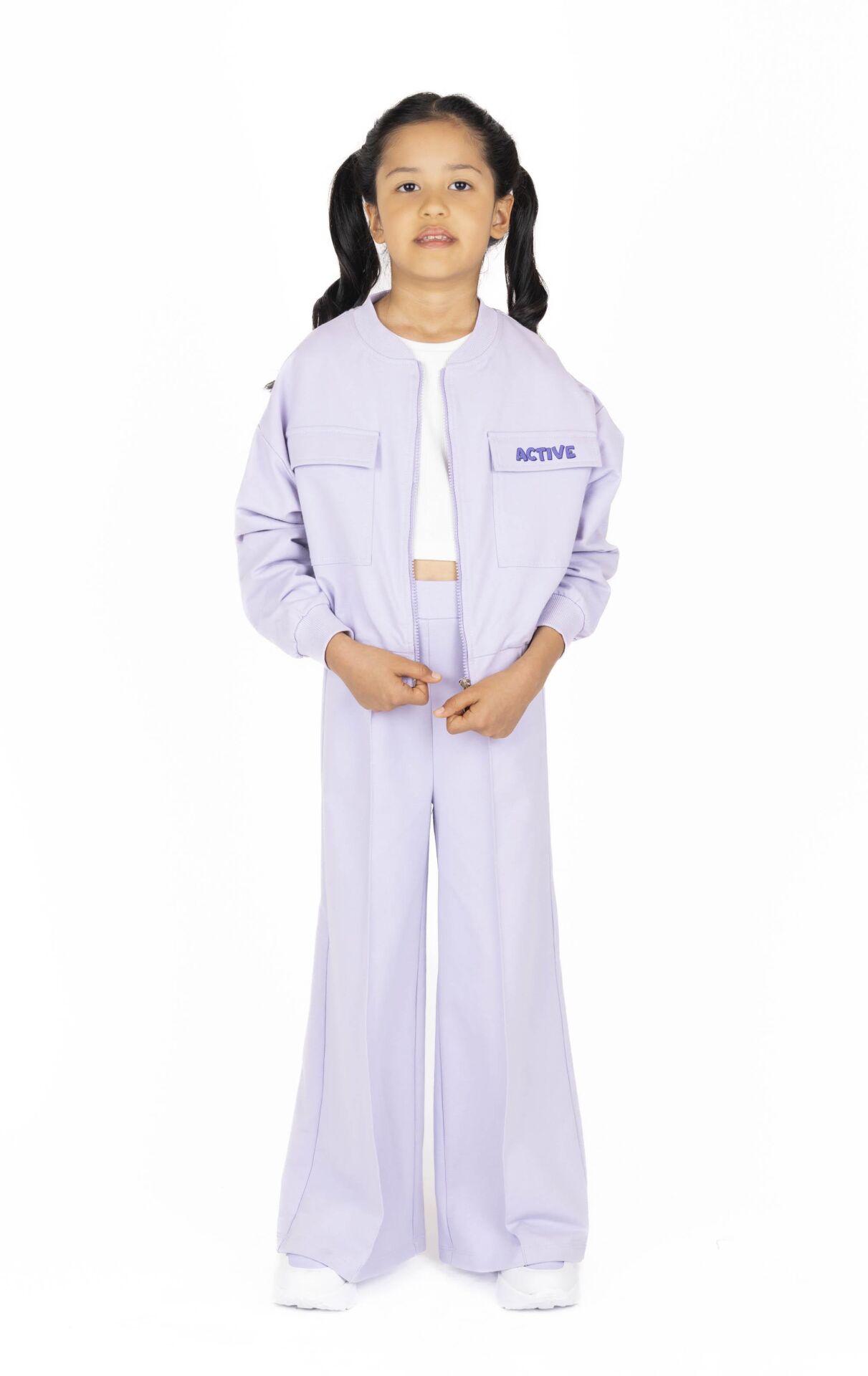 KIZ ÇOCUK İKİLİ SWEATSHIRT TAKIM
