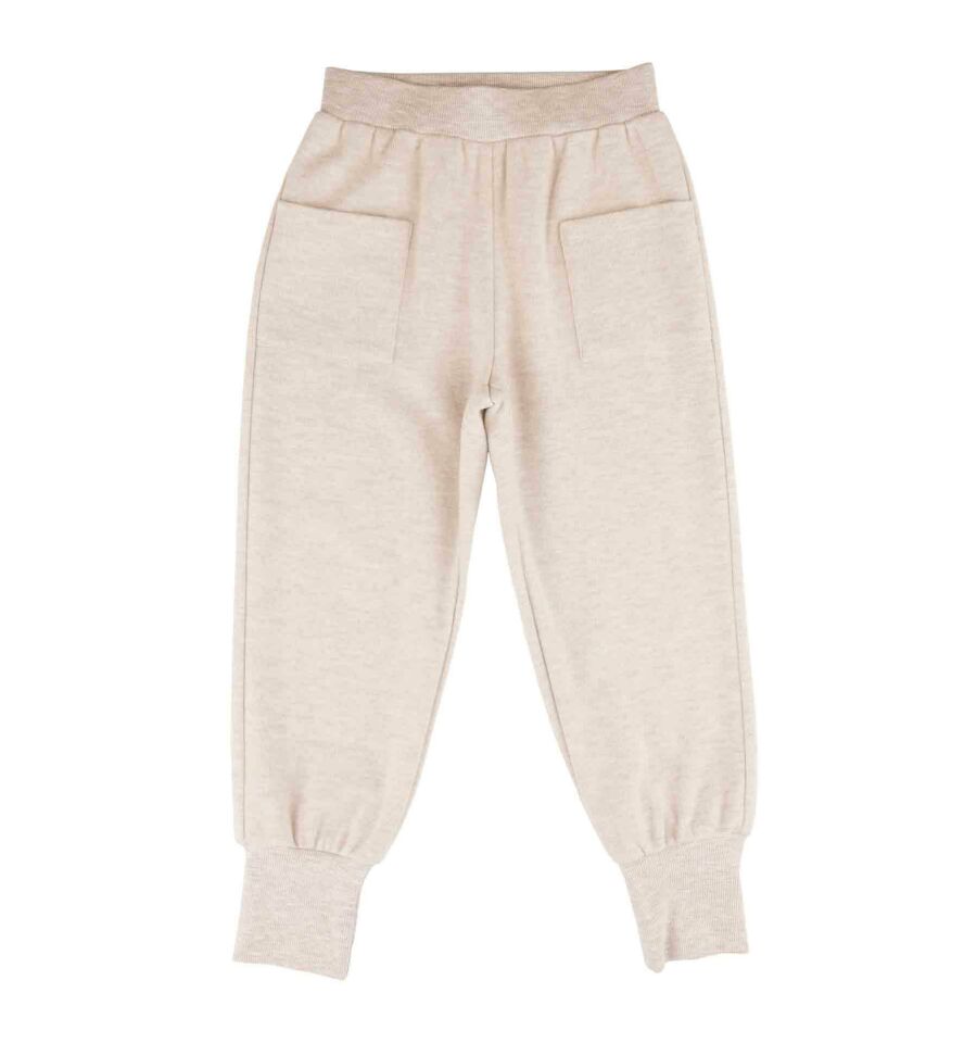 KIZ ÇOCUK YUMUŞAK DOKULU JOGGER PANTOLON