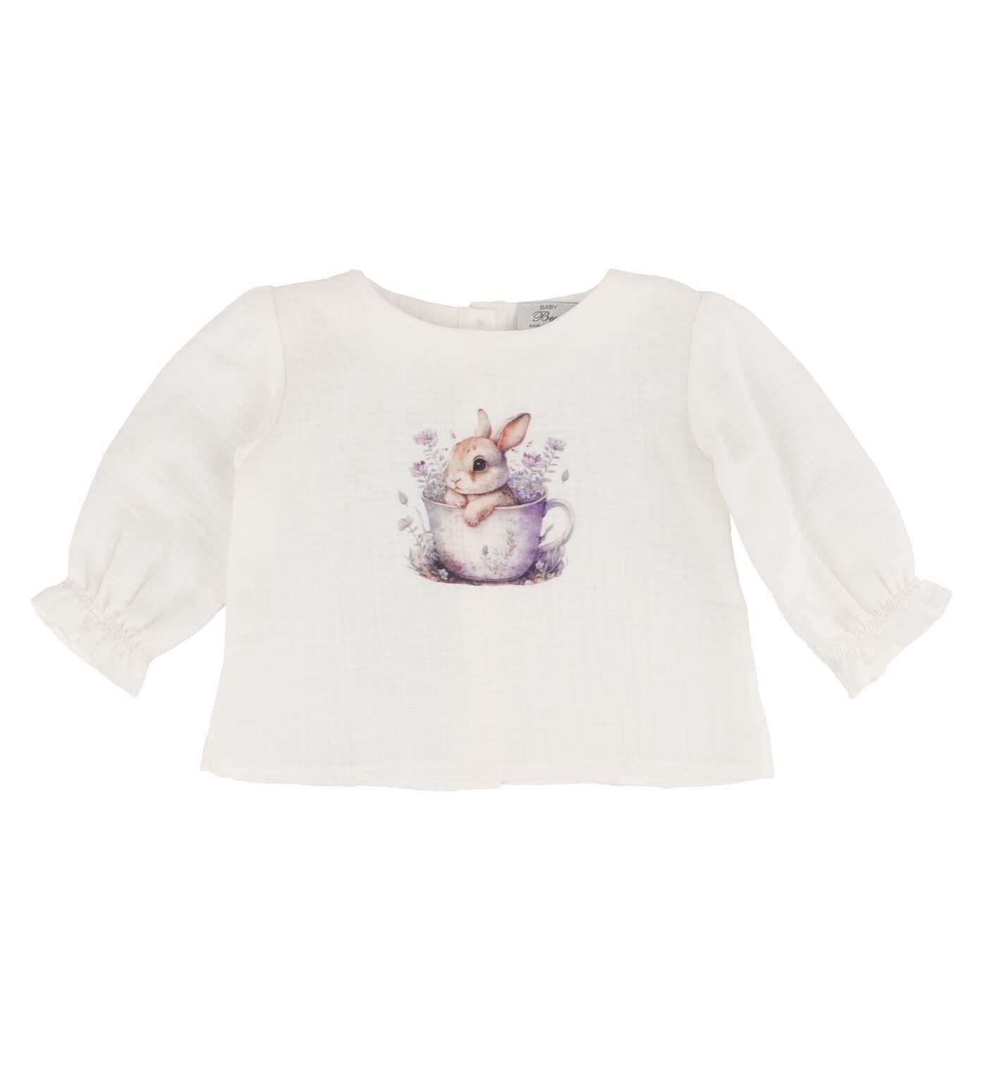 KIZ BEBEK 2'Lİ PANTOLON-BLUZ TAKIM
