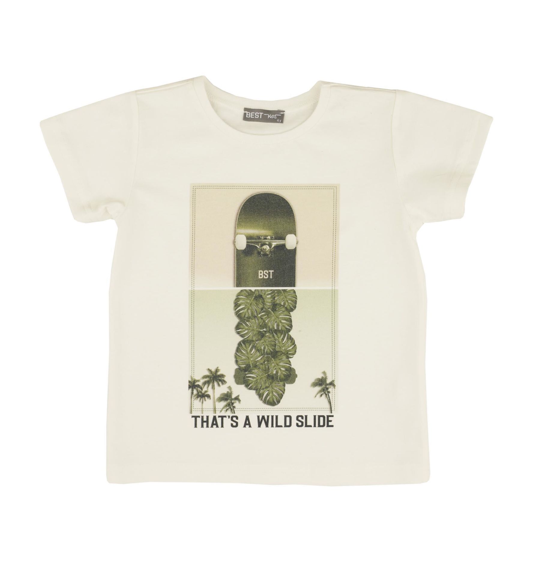 ERKEK ÇOCUK BASKILI T-SHIRT