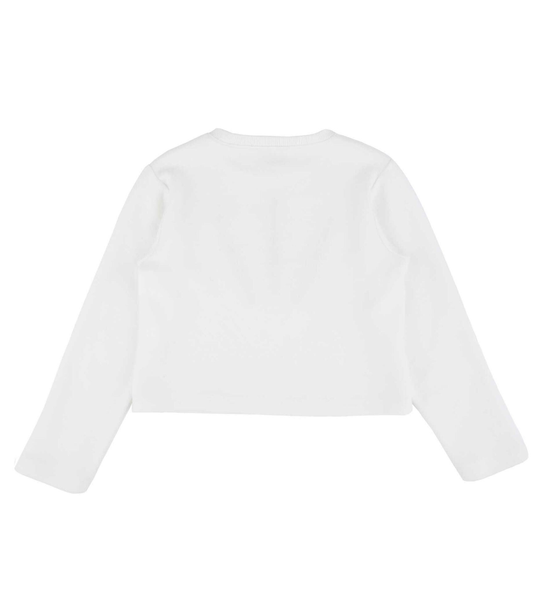 KIZ ÇOCUK PÜSKÜL NAKIŞLI SWEATSHIRT