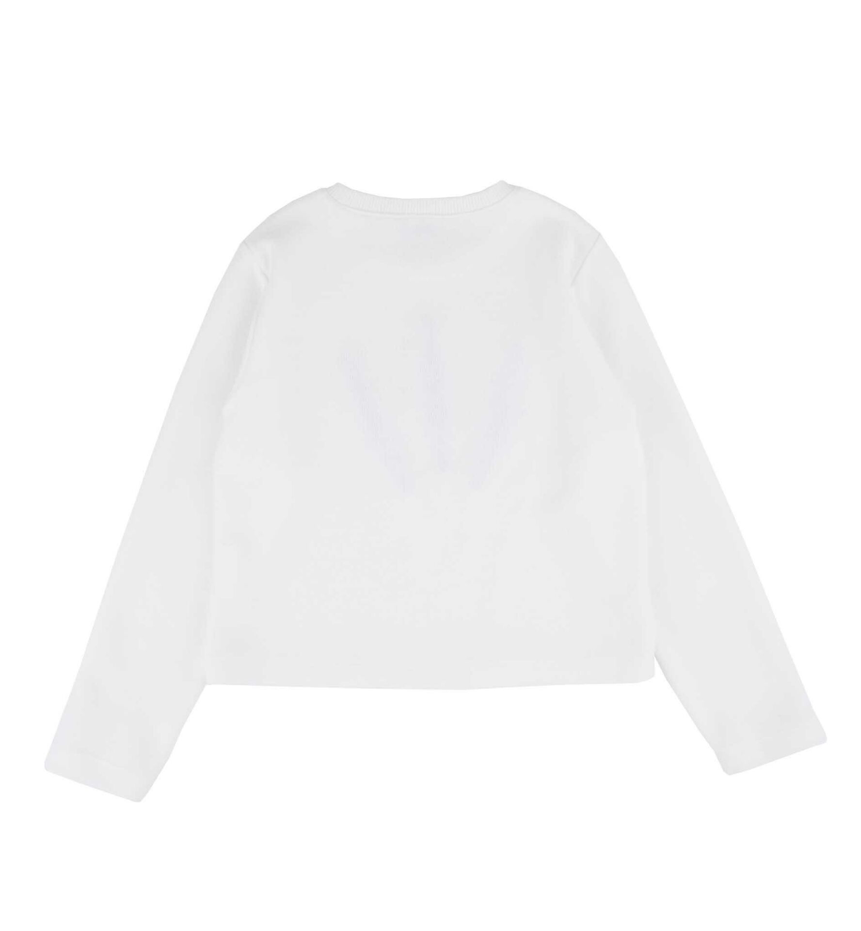 KIZ ÇOCUK PÜSKÜL NAKIŞLI SWEATSHIRT