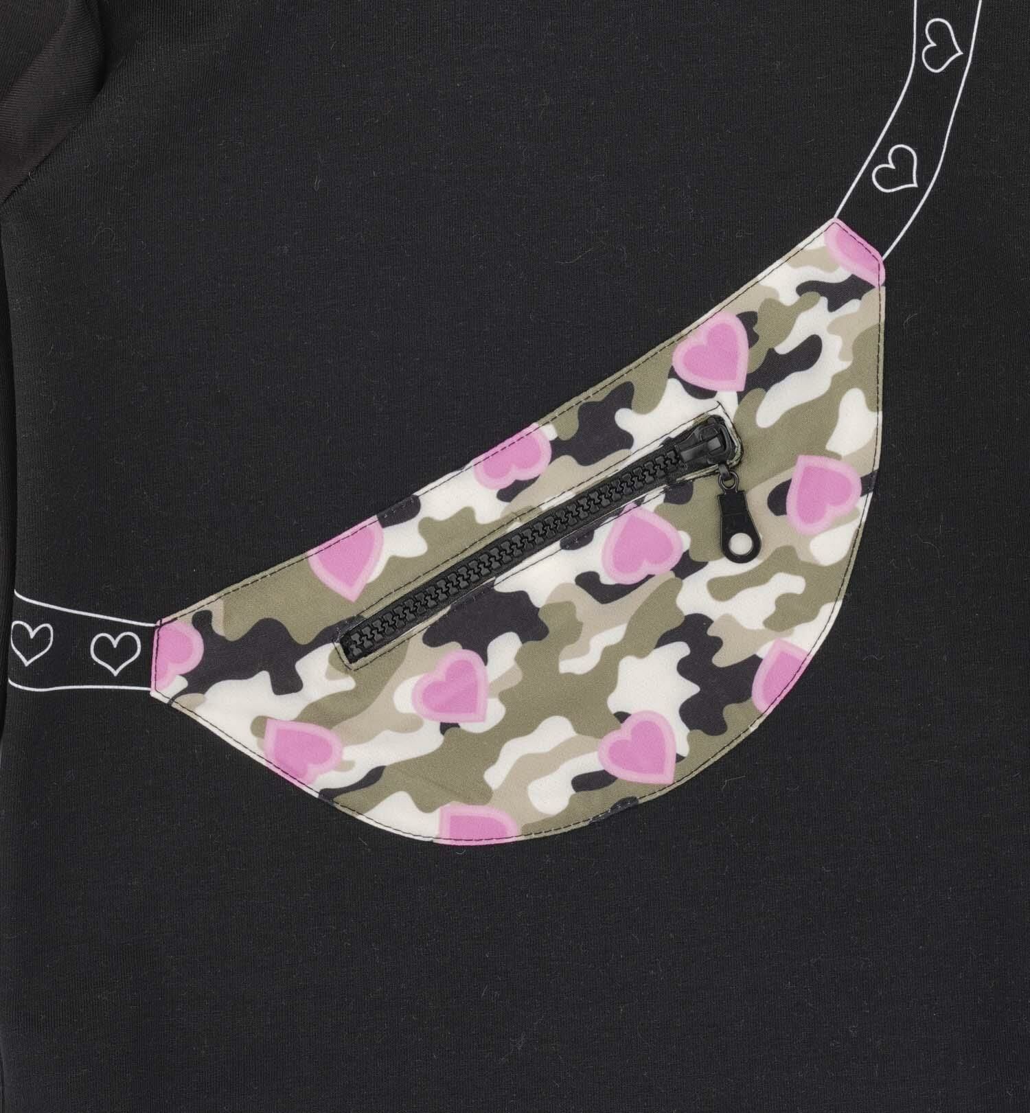 KIZ ÇOCUK KAPÜŞONLU SWEATSHIRT