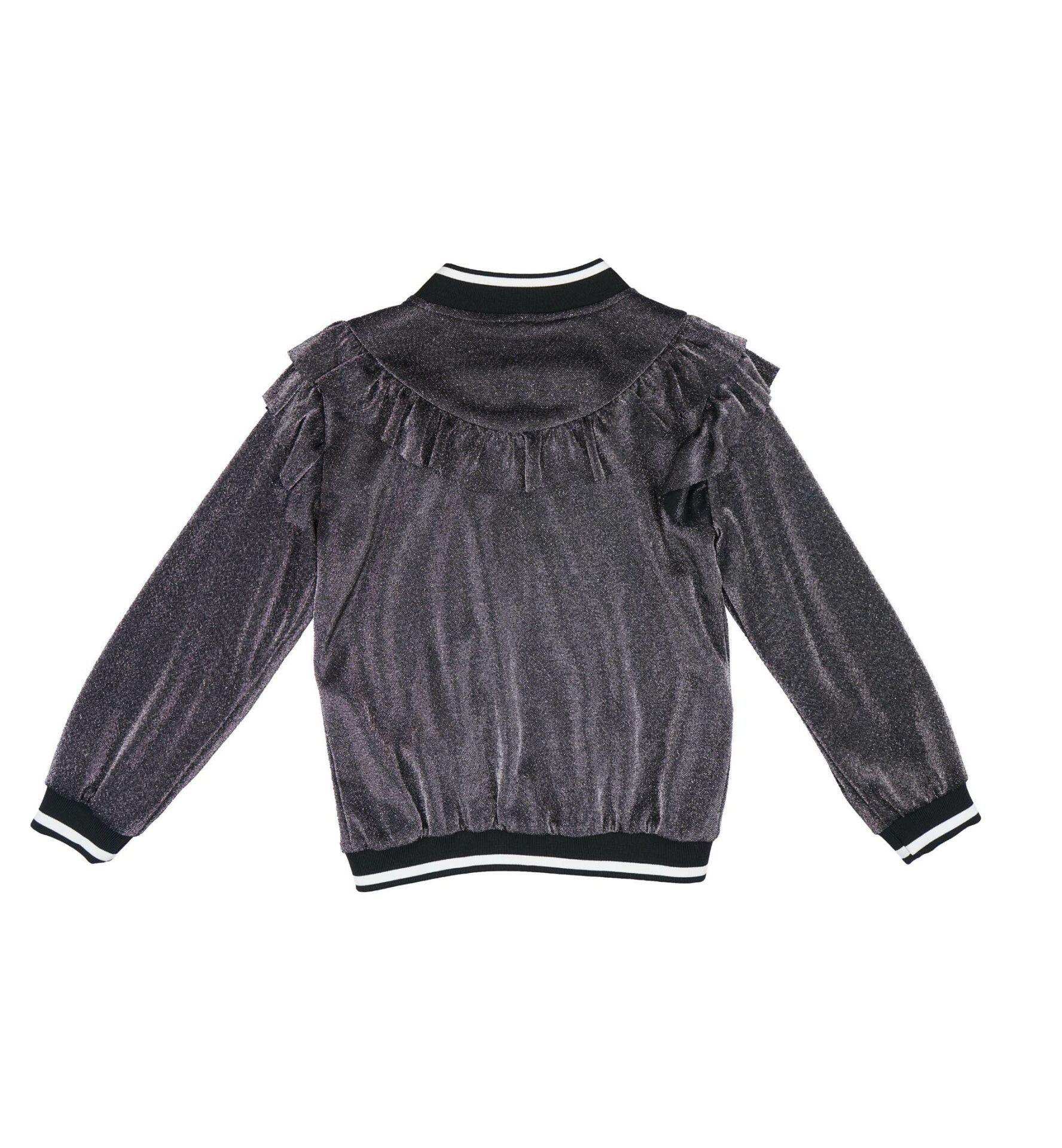 KIZ ÇOCUK FERMUARLI SWEATSHIRT