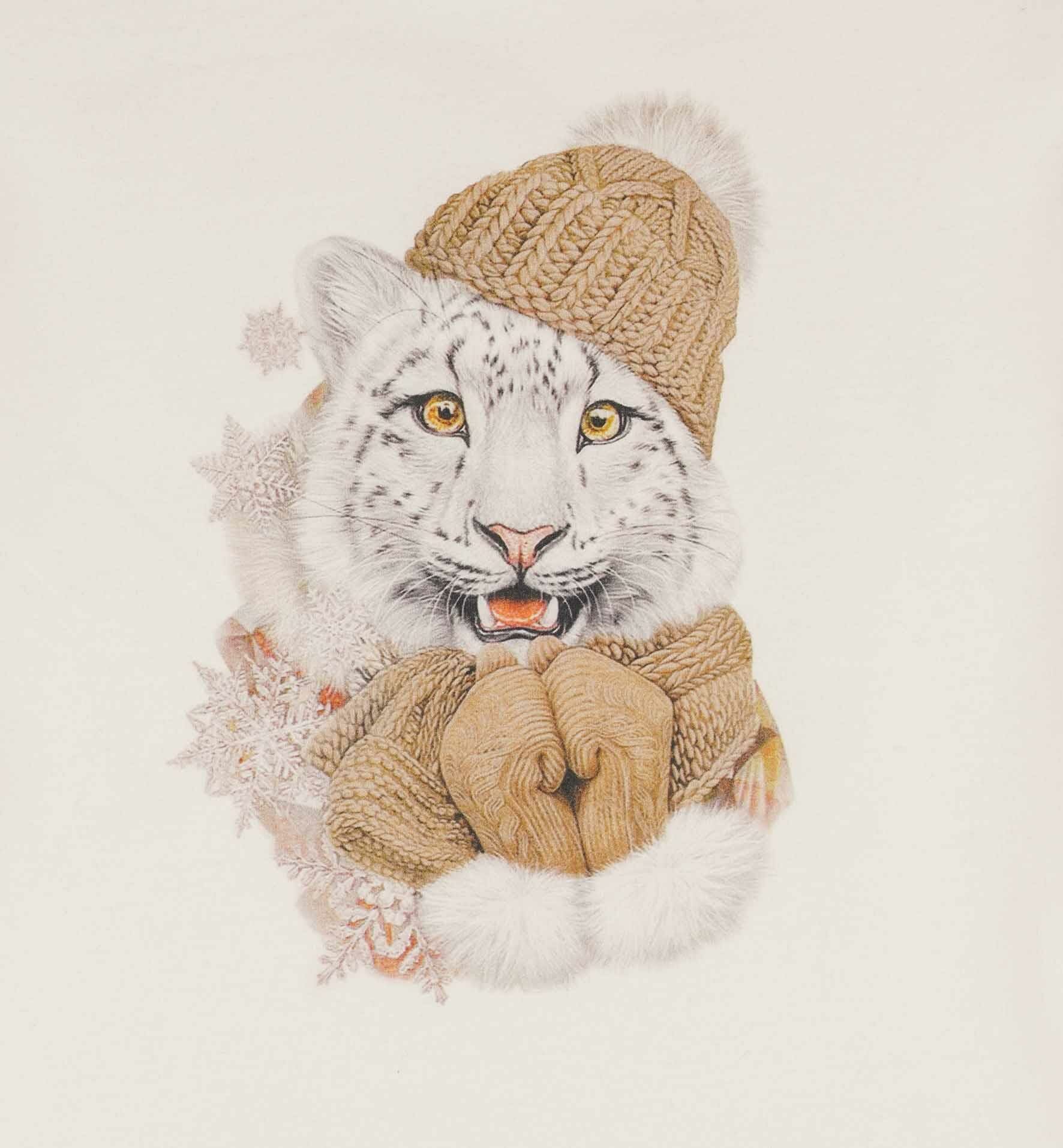 KIZ ÇOCUK BASKILI SWEATSHIRT