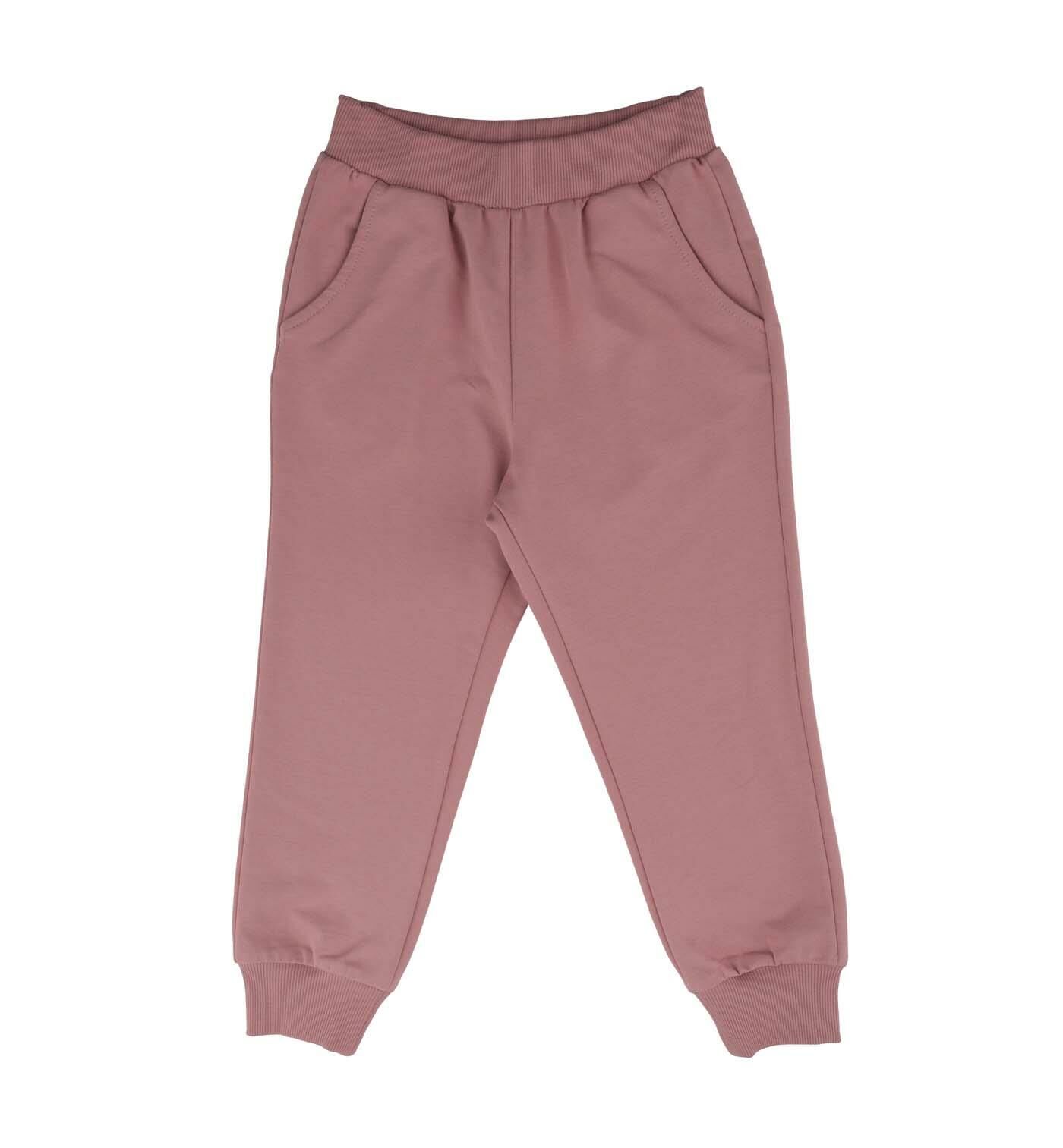 KIZ ÇOCUK EŞOFMAN ALTI PEMBE - 2