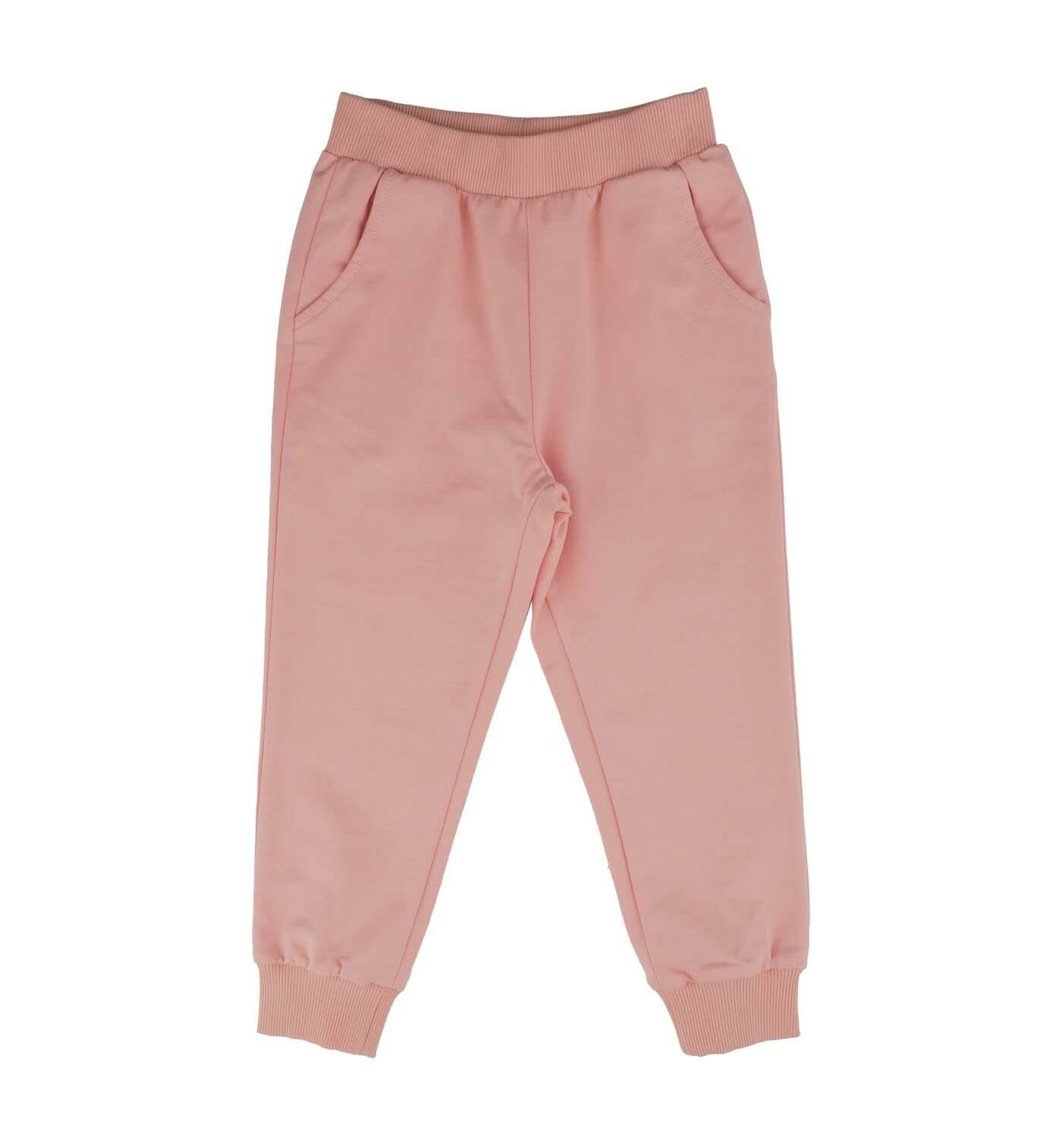 KIZ ÇOCUK EŞOFMAN ALTI PEMBE - 2