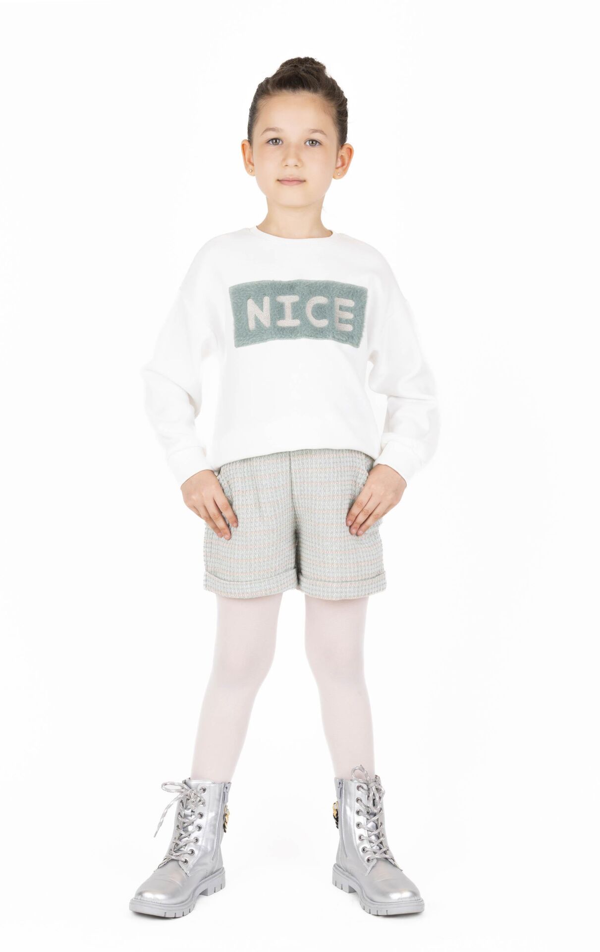 KIZ ÇOCUK BASKILI SWEATSHIRT