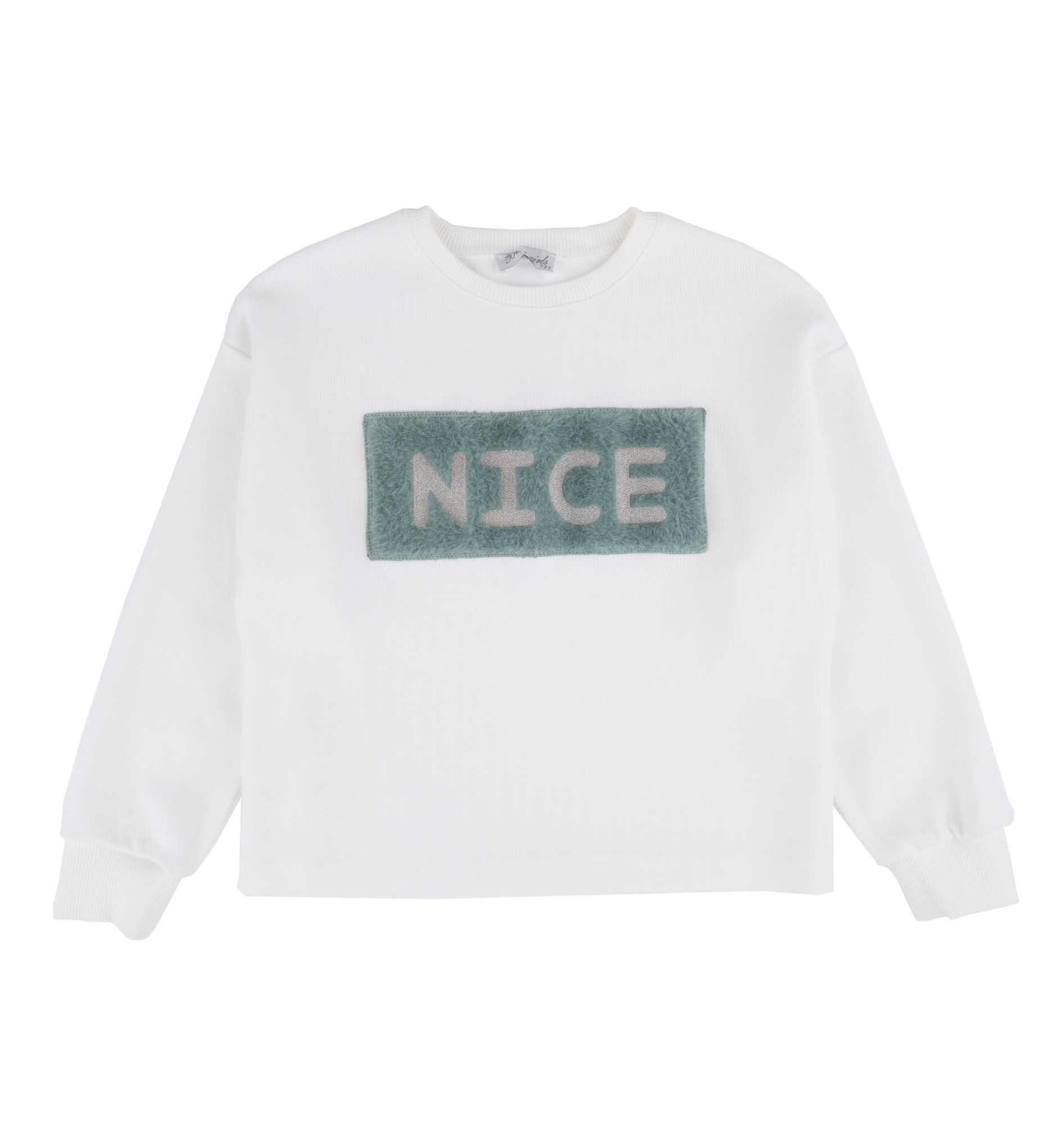 KIZ ÇOCUK BASKILI SWEATSHIRT
