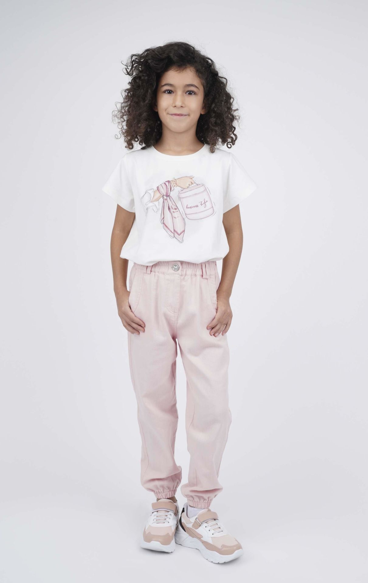 KIZ ÇOCUK CEPLİ JOGGER PANTOLON