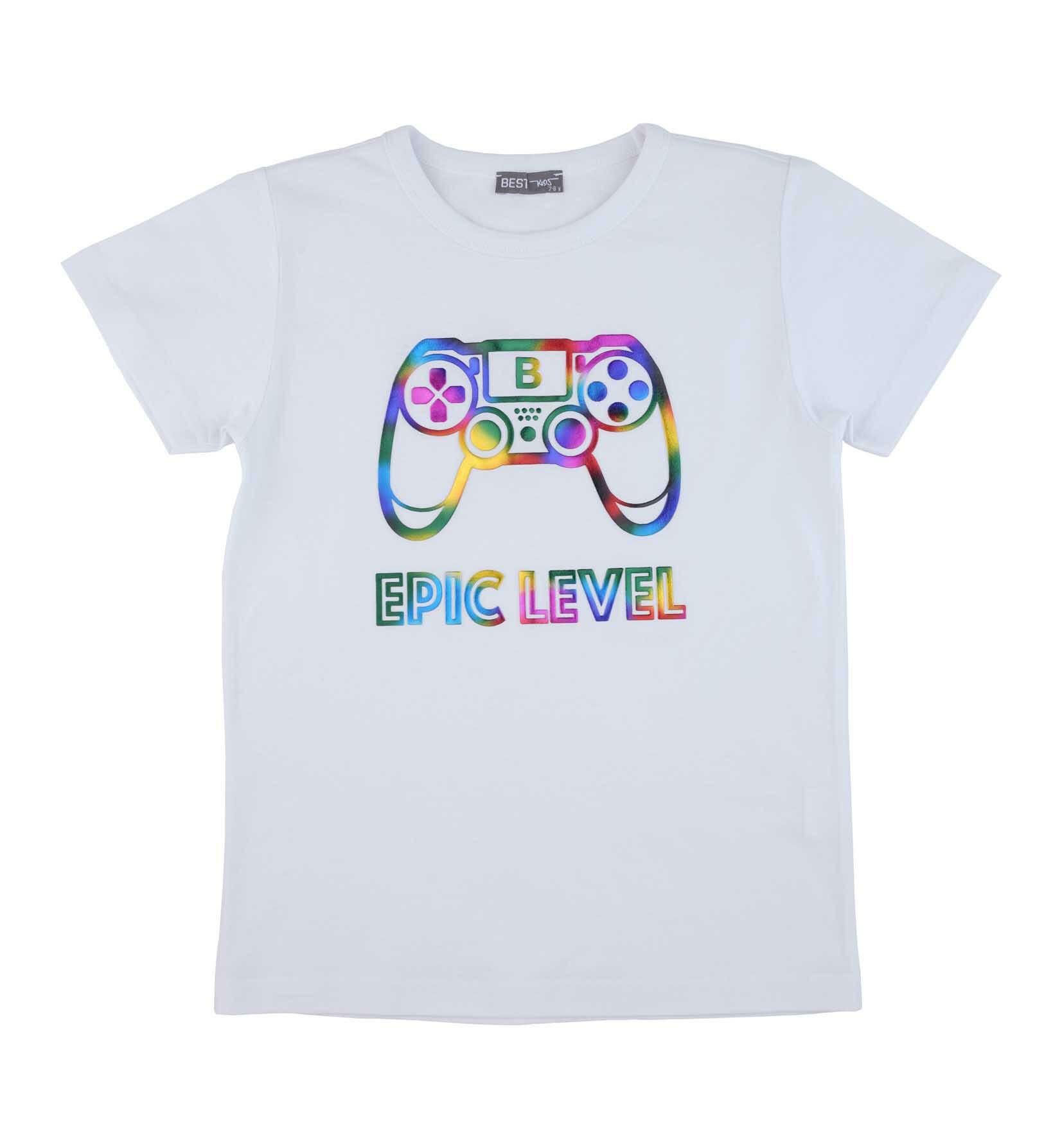 ERKEK ÇOCUK BASKILI T-SHIRT