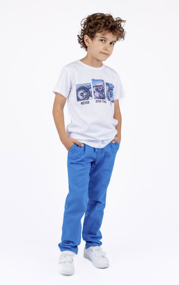 ERKEK ÇOCUK BASKILI T-SHIRT