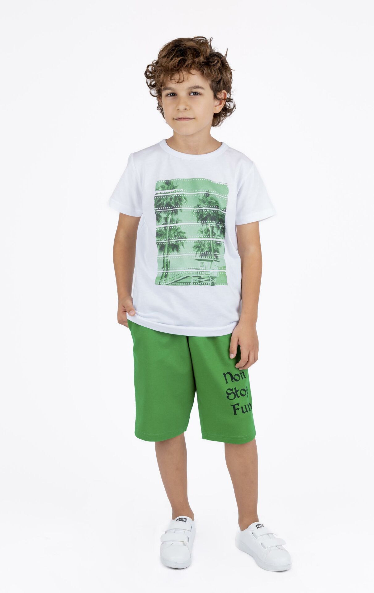 ERKEK ÇOCUK BASKILI T-SHIRT