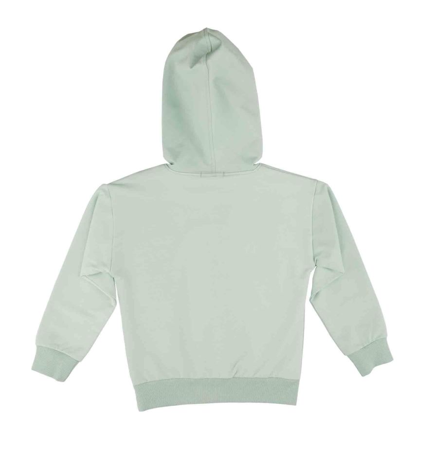 KIZ ÇOCUK HOLOGRAM BASKILI SWEATSHIRT