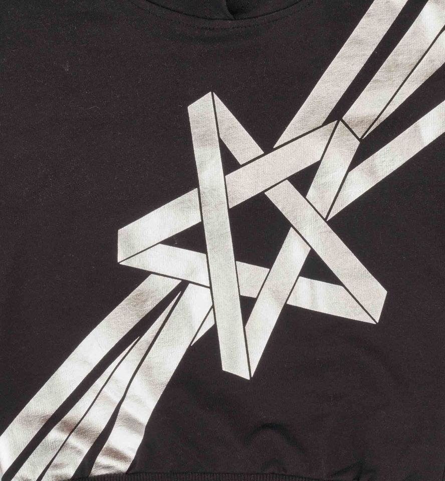 KIZ ÇOCUK HOLOGRAM BASKILI SWEATSHIRT
