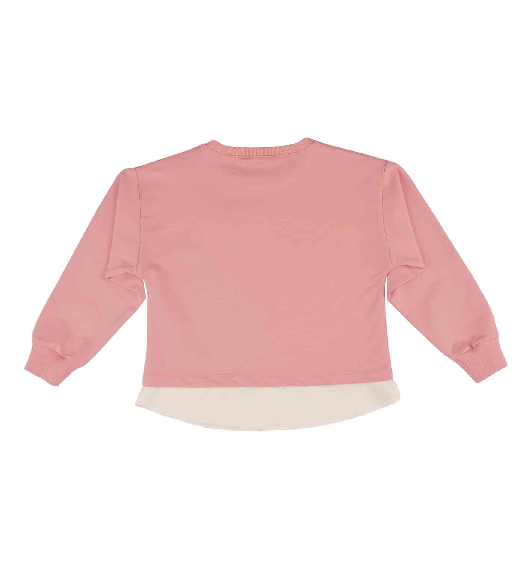 KIZ ÇOCUK BASKILI SWEATSHIRT